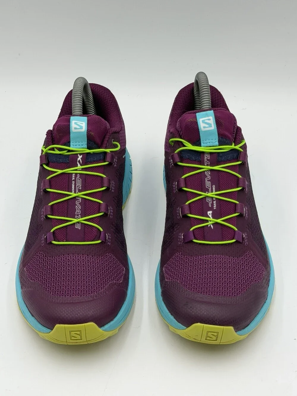 Salomon XA Elevate Women’s Size 7.5 Treck Shoes Low Top Purple Hiking Shoes